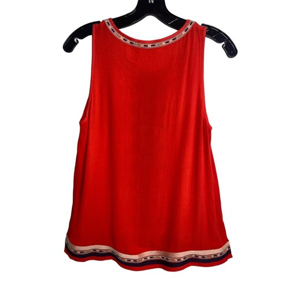 THML BOHEMIAN WOMEN'S TANK TUNIC PETITE SZ M - Picture 2 of 4